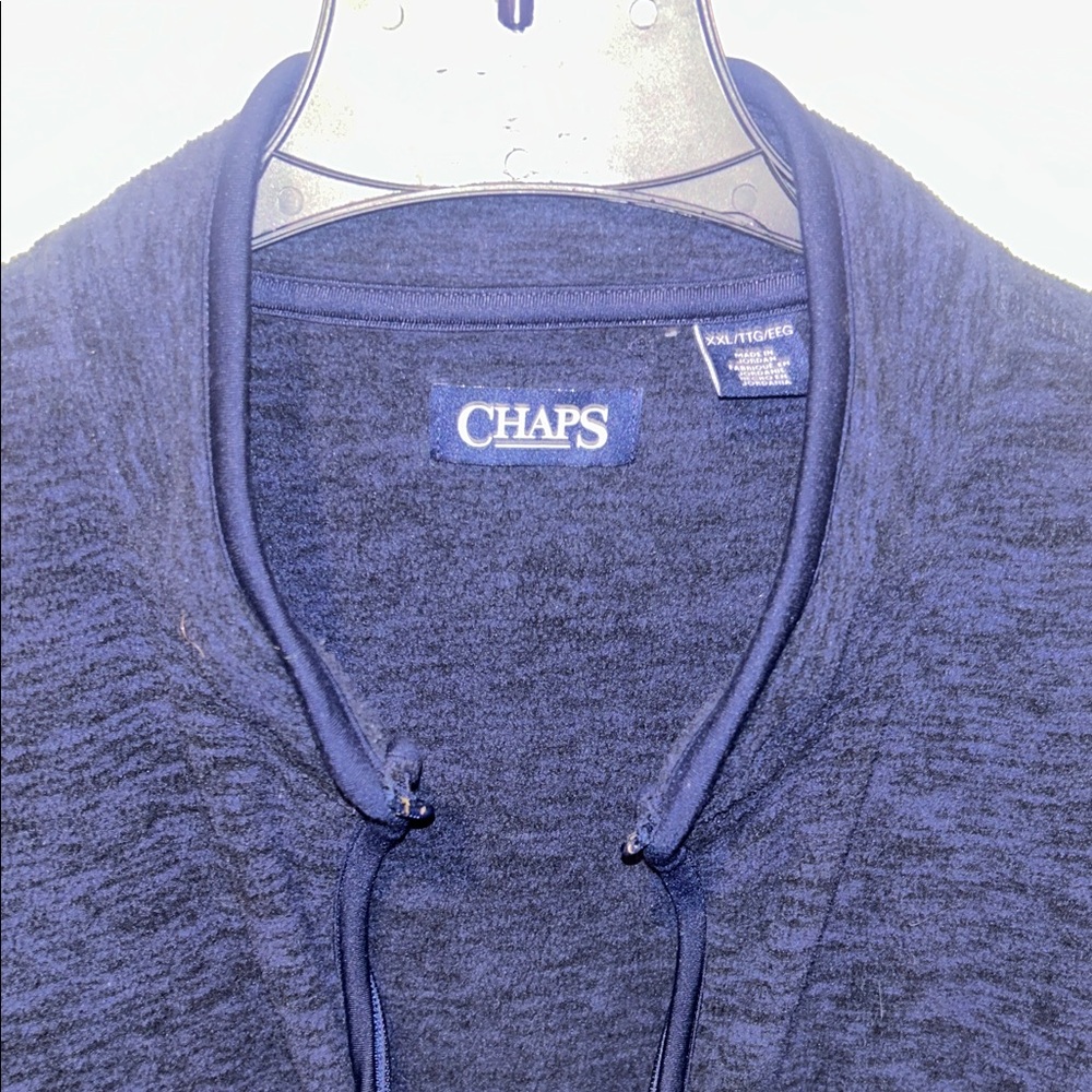 Chaps Dark Blue Lightweight Jacket - image 6